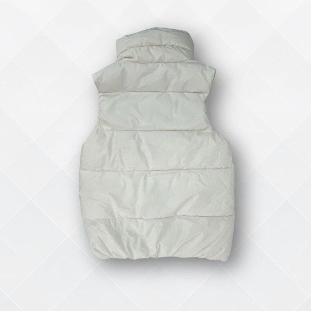 NWT All in Motion Women’s Long Puffer Vest – Off White – Size M – WJK-100023 - Picture 2 of 6